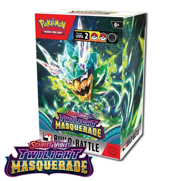 Pokémon TCG: Scarlet & Violet—Twilight Masquerade – Build & Battle Box (Inglés)