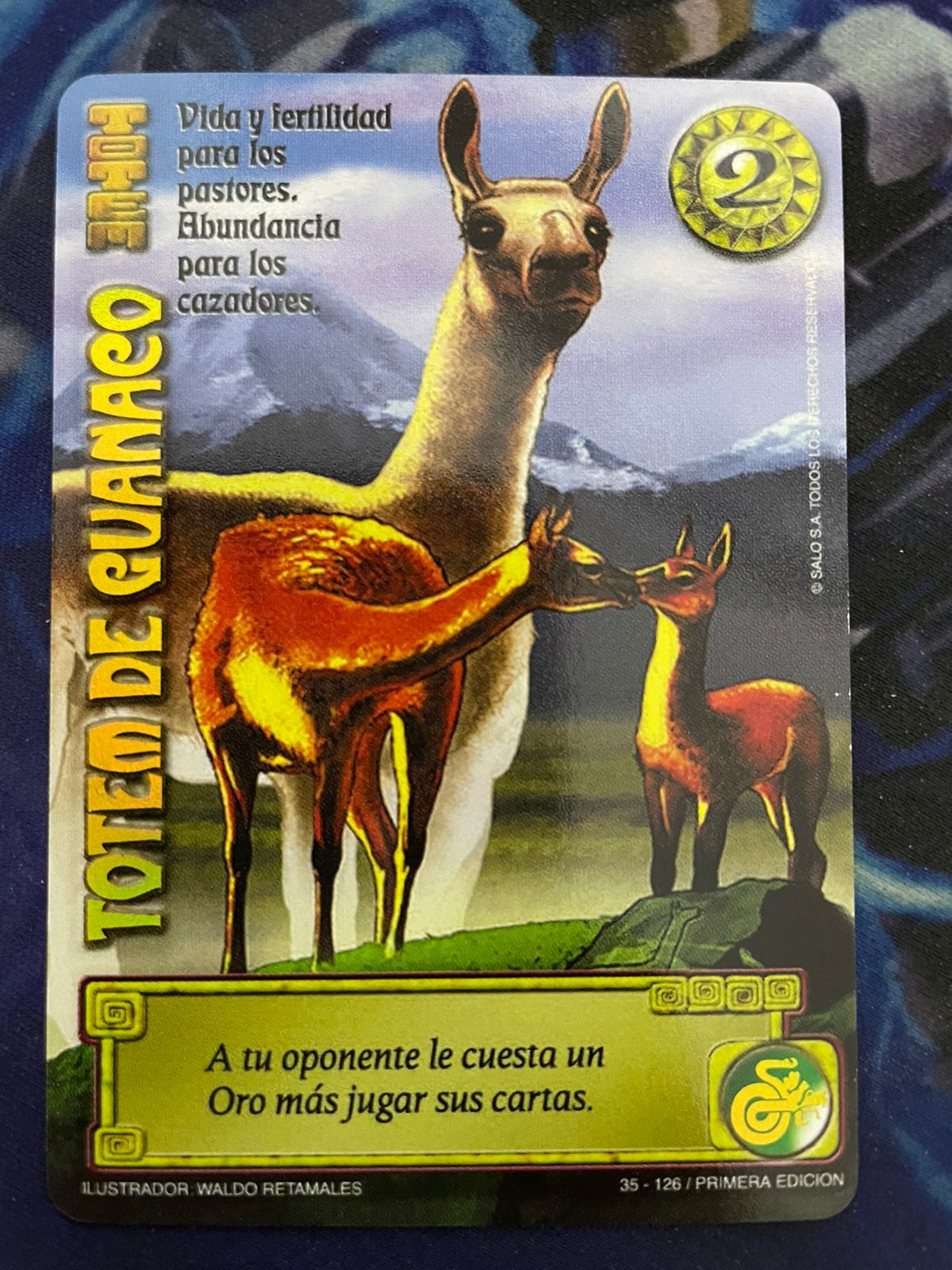 Totem de Guanaco