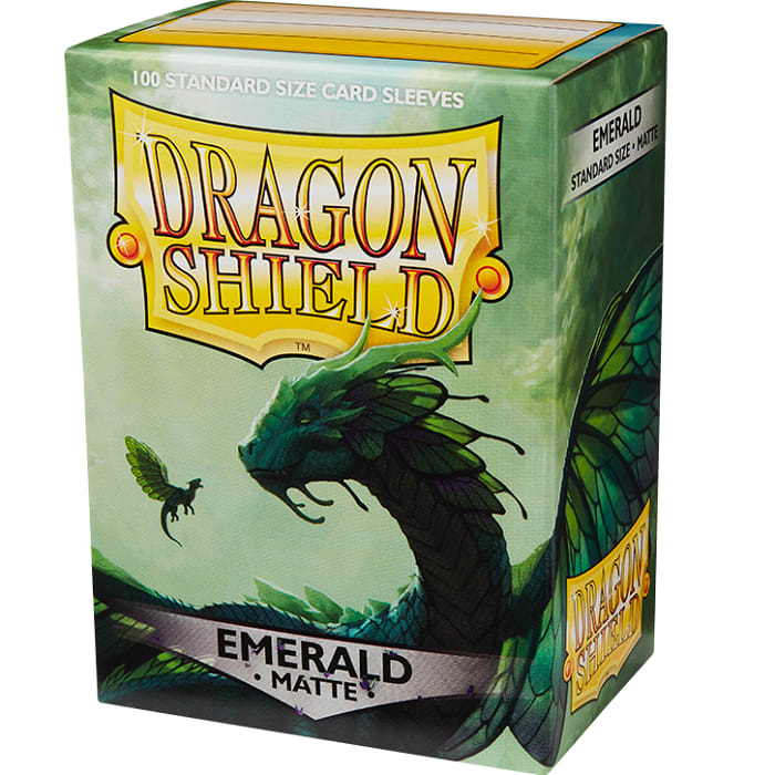 Protectores Dragon Shield: Matte Standard - Esmeralda